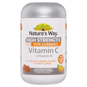 (PRE ORDER) Nature's Way Adult Vita Gummies Sugar Free High Strength Vitamin C 65 Gummies shelf life 2yrs